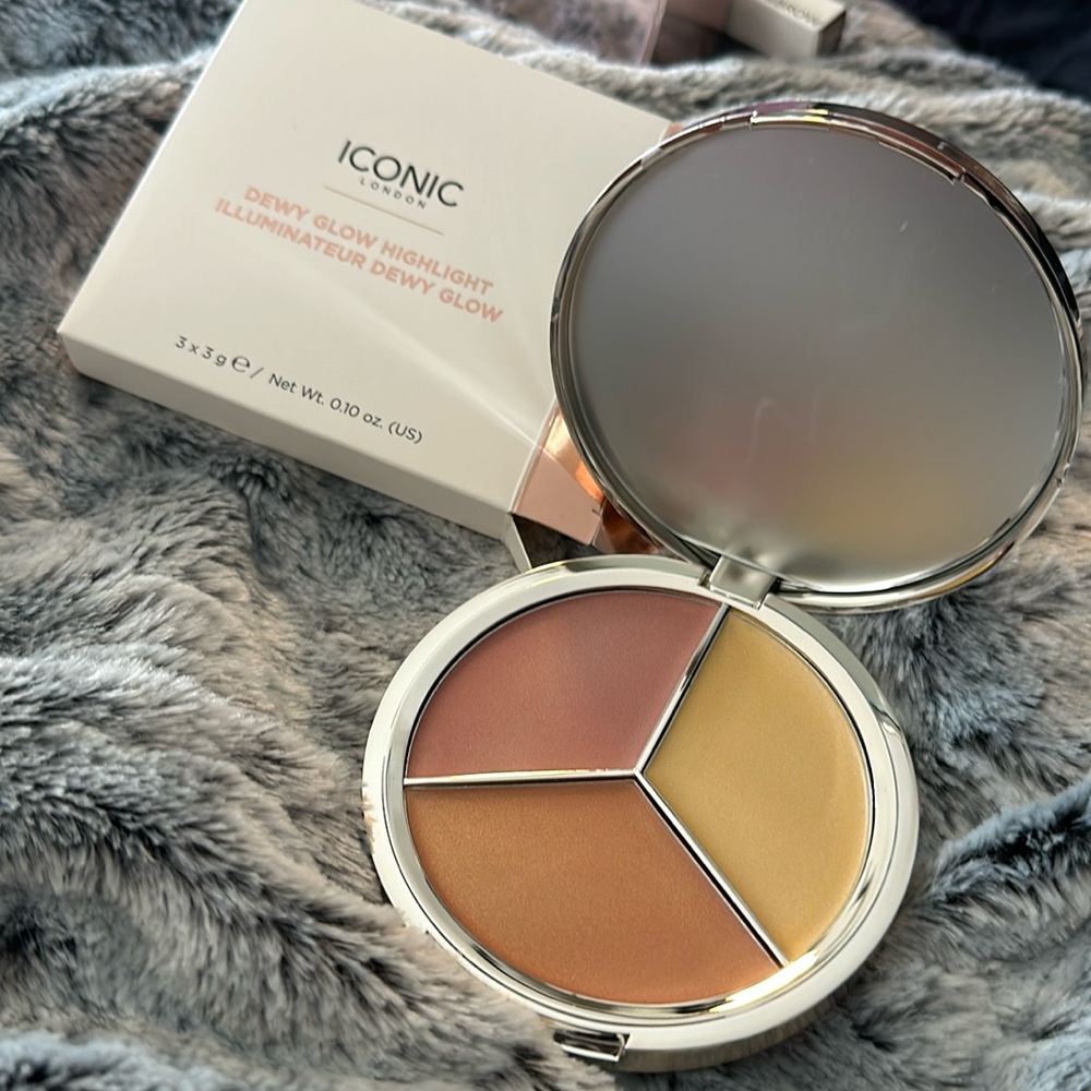 NIB - ICONIC LONDON Dewy Glow Highlighter Cream Illuminateur Dewy Glow